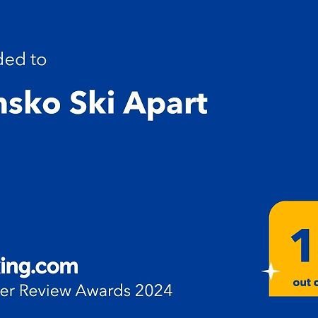 Bansko Ski Apart Apartment Luaran gambar